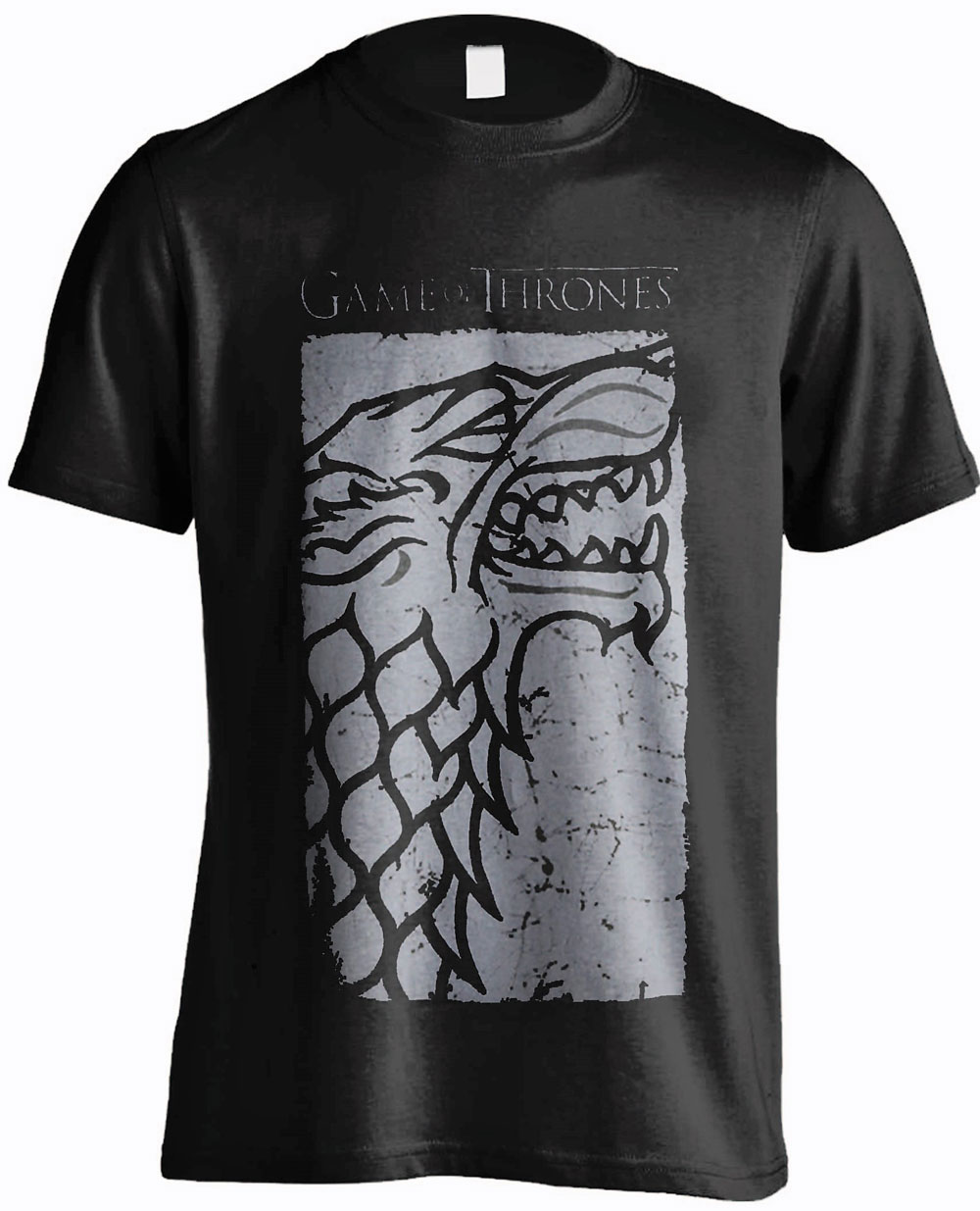 Game of Thrones TShirt Stark Charcoal Heromic