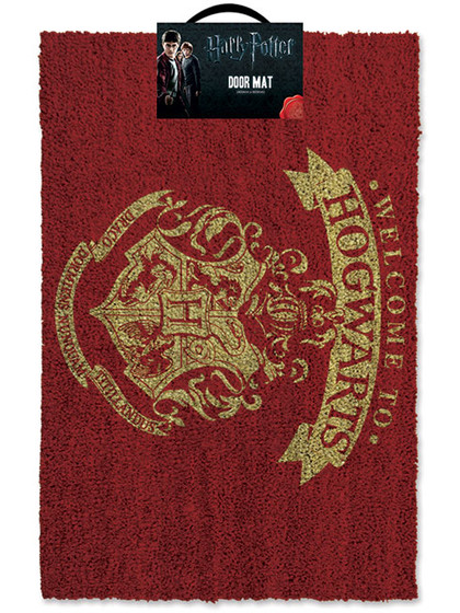 Harry Potter - Welcome to Hogwarts Doormat (Red)