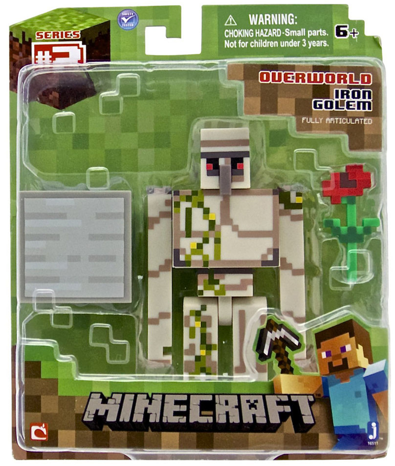 Minecraft Iron Golem Action Figure Heromic