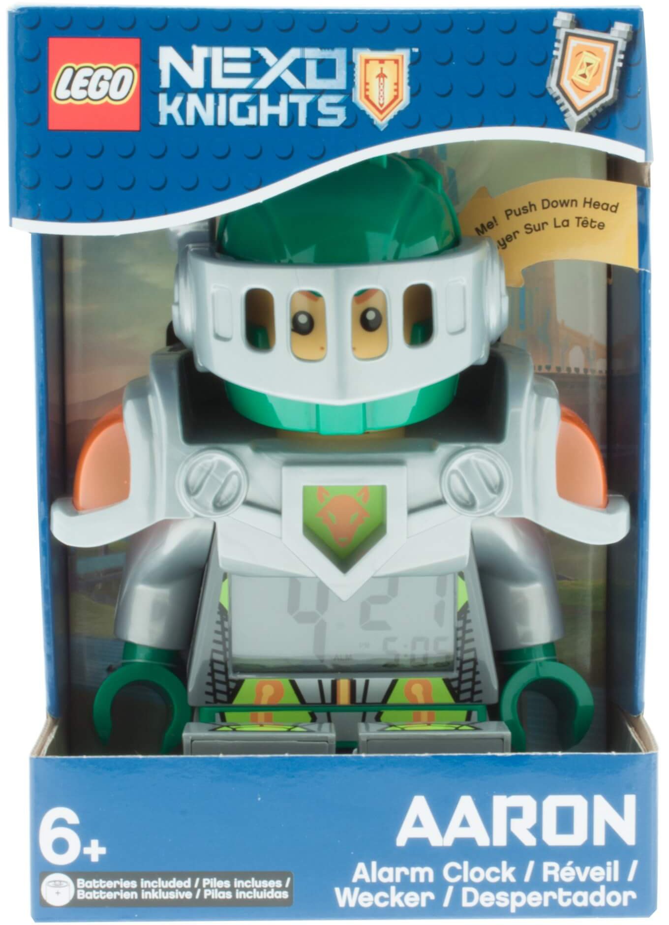 LEGO Nexo Knights Aaron Alarm Clock Heromic