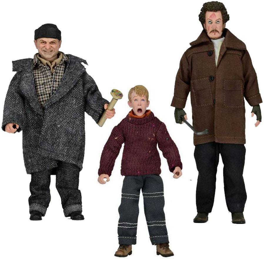 Home Alone Retro Clothed Action Figures 3Pack Heromic
