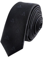 Harry Potter - Deatlhy Hallows Tie &amp; Metal Pin