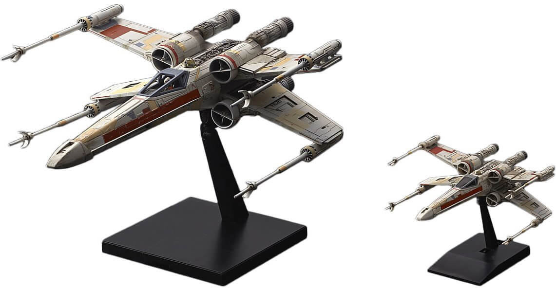 Star Wars XWing Model Kit Special Set 1/72 & 1/144 Heromic