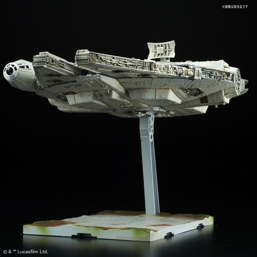 return of the jedi millennium falcon model kit
