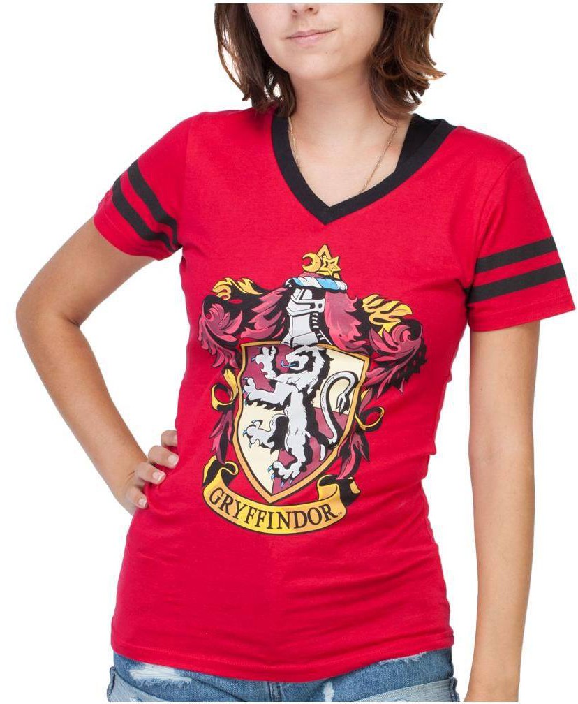 Harry Potter House Gryffindor Ladies T Shirt Heromic