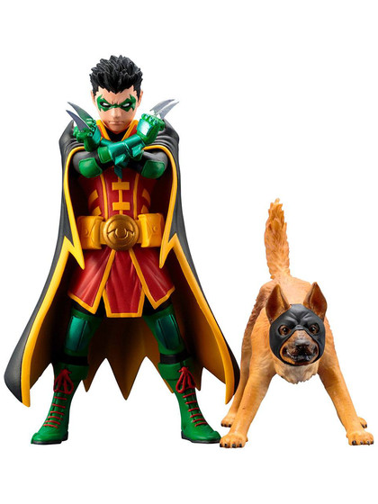 DC Comics - Robin & Ace the Bat-Hound 2-Pack - Artfx+