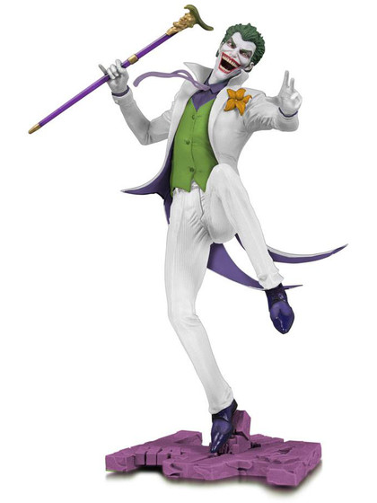 DC Core - The Joker Statue White Variant Exclusive