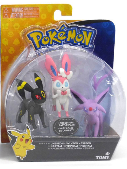 Pokemon - Espeon, Umbreon & Sylveon 3-pack