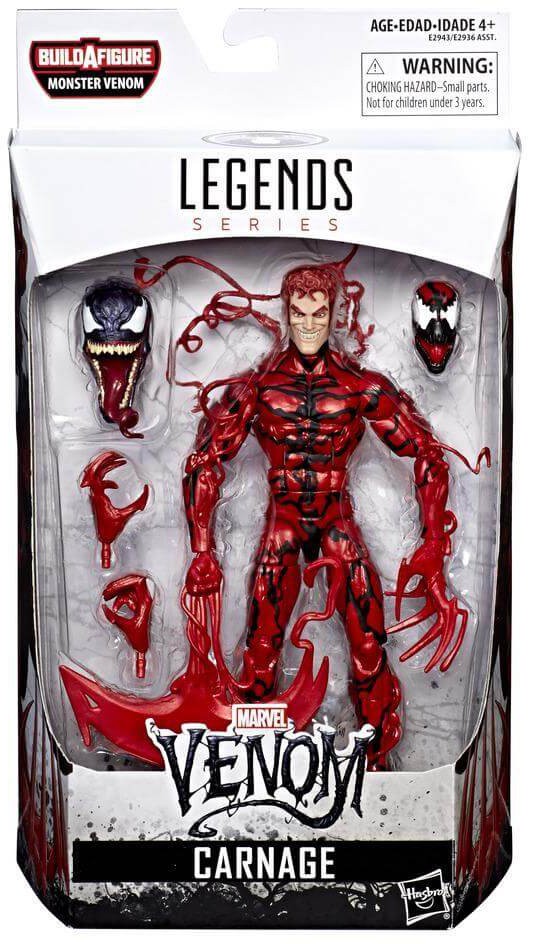 Marvel Legends Venom Carnage Heromic