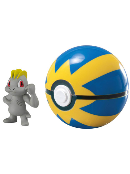 Pokemon - Machop Clip´n´Carry Quick Ball