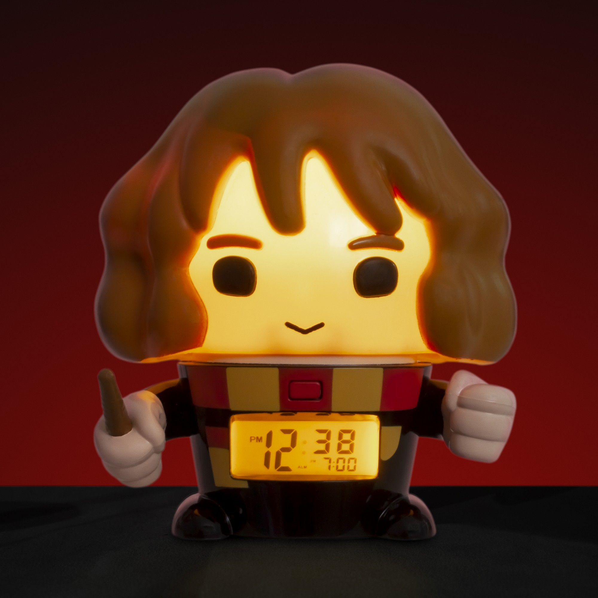 BulbBotz Harry Potter Hermione Night Light Alarm Clock Heromic