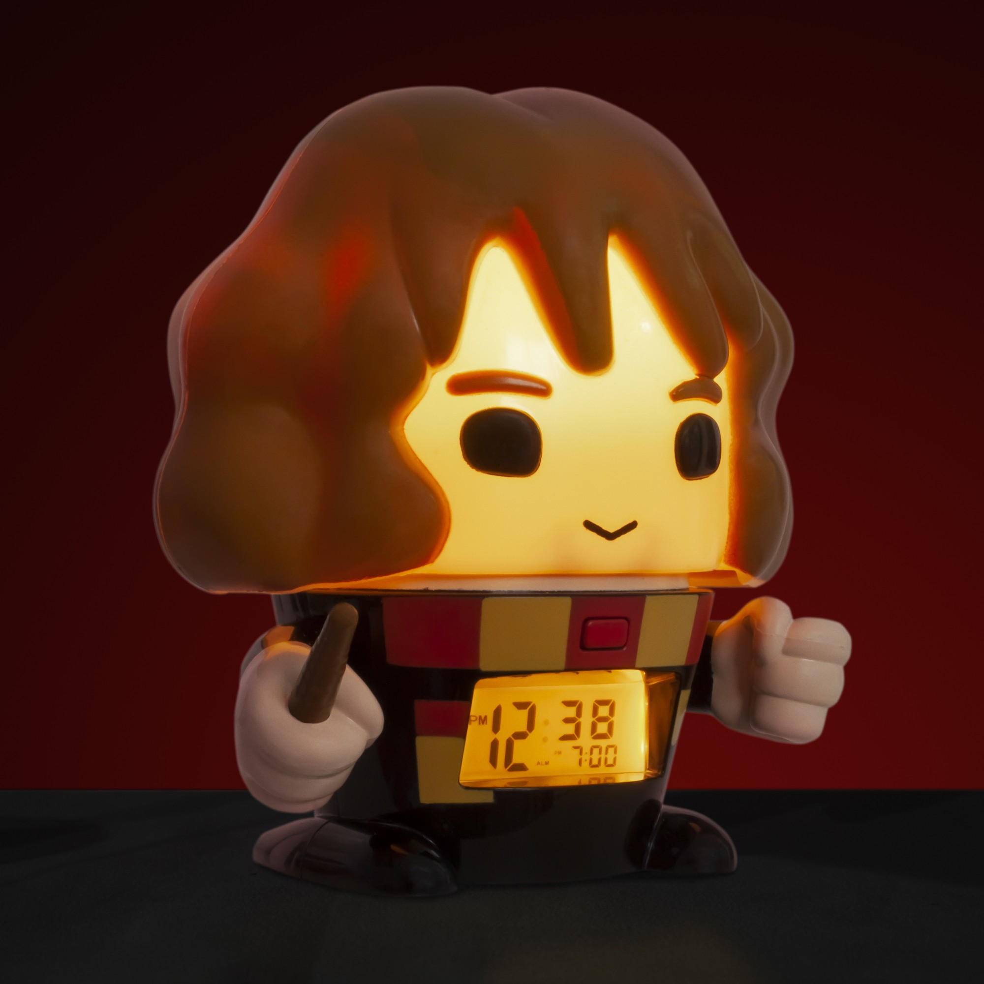 BulbBotz Harry Potter Hermione Night Light Alarm Clock Heromic
