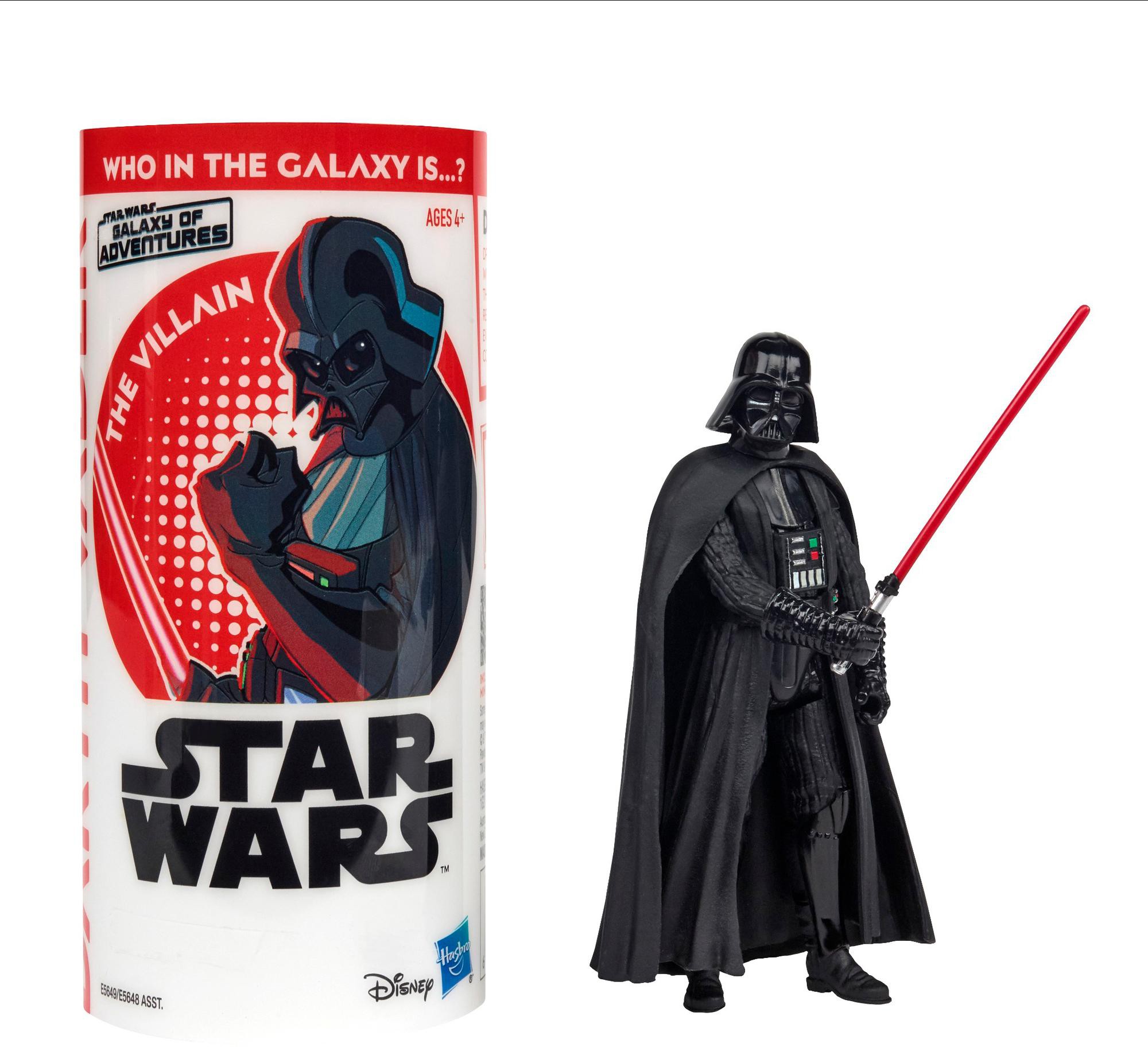 COMIC GALAXY OF ADVENTURES ACTION FIGURE NEW SITH LORD STAR WARS DARTH VADER