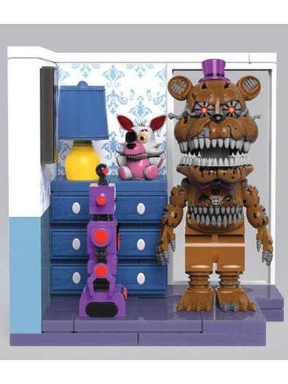 Five Nights at Freddy's - Small Construction Set Right Dresser & Door