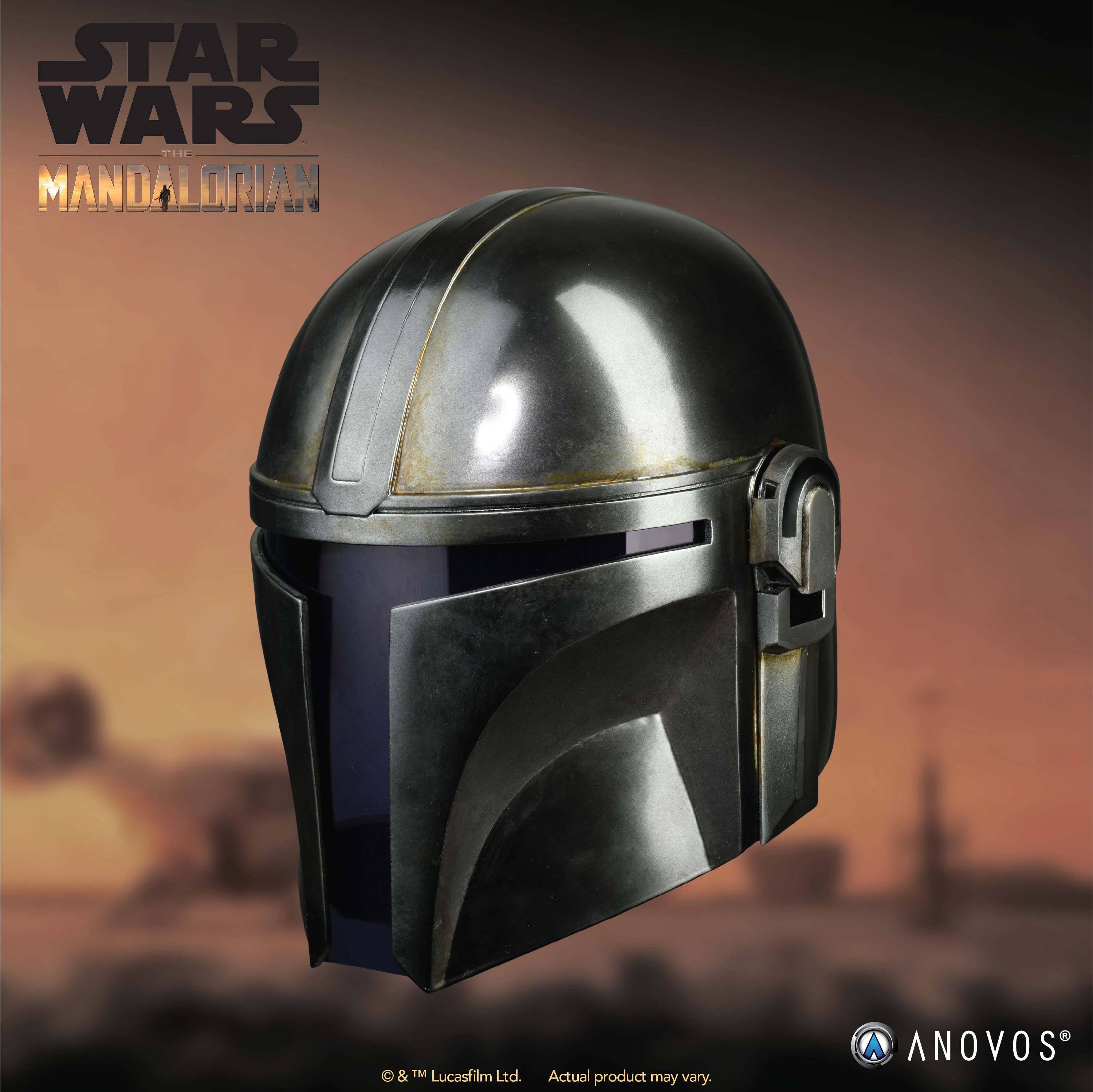 Star Wars The Mandalorian Helmet prop replica Anovos Heromic