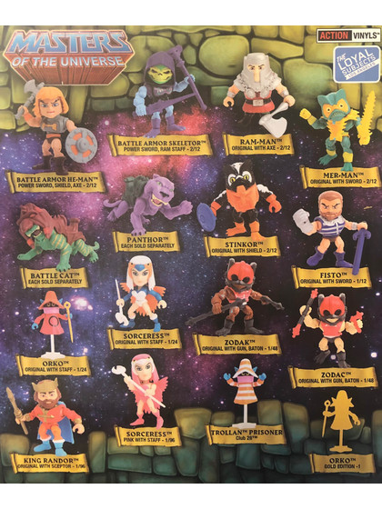 Masters of the Universe - The Loyal Subjects Mini Figure Wave 2 Blind Box
