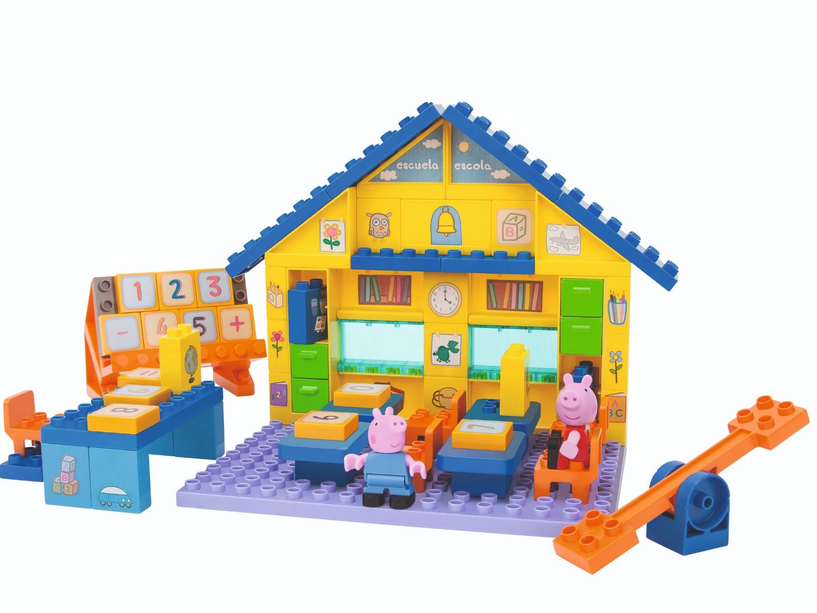 peppa pig lego school
