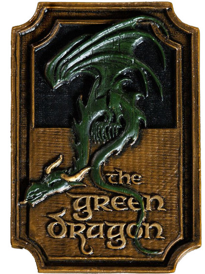 Lord of the Rings - The Green Dragon Fridge Magnet - Heromic