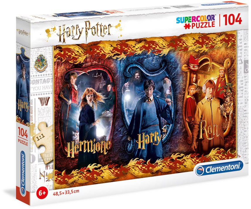 Harry Potter Super Color Puzzle Harry Ron & Hermine 