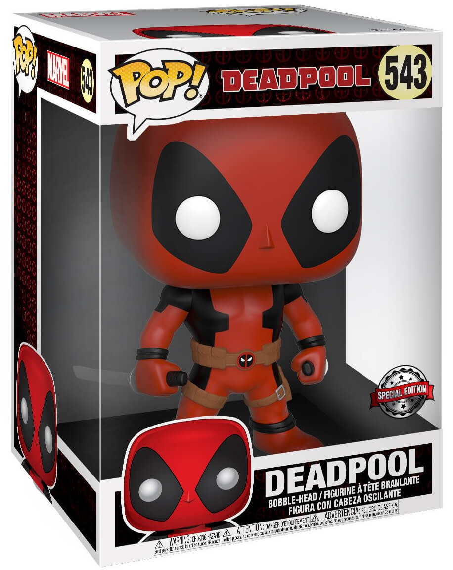 Super Sized Funko POP! Deadpool Deadpool (Two Swords) Heromic