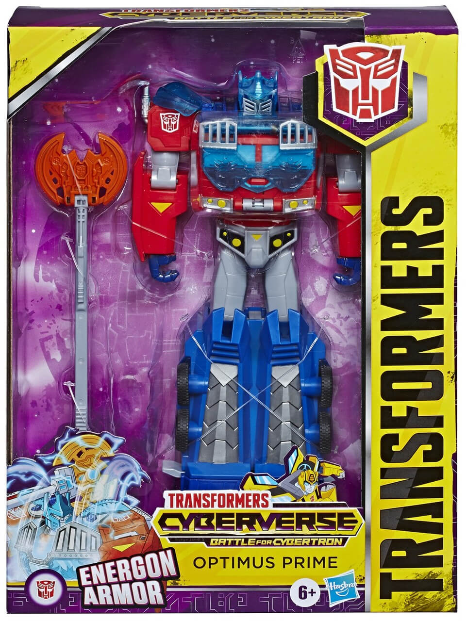 Transformers Cyberverse Optimus Prime Ultimate Class (Energon Armor