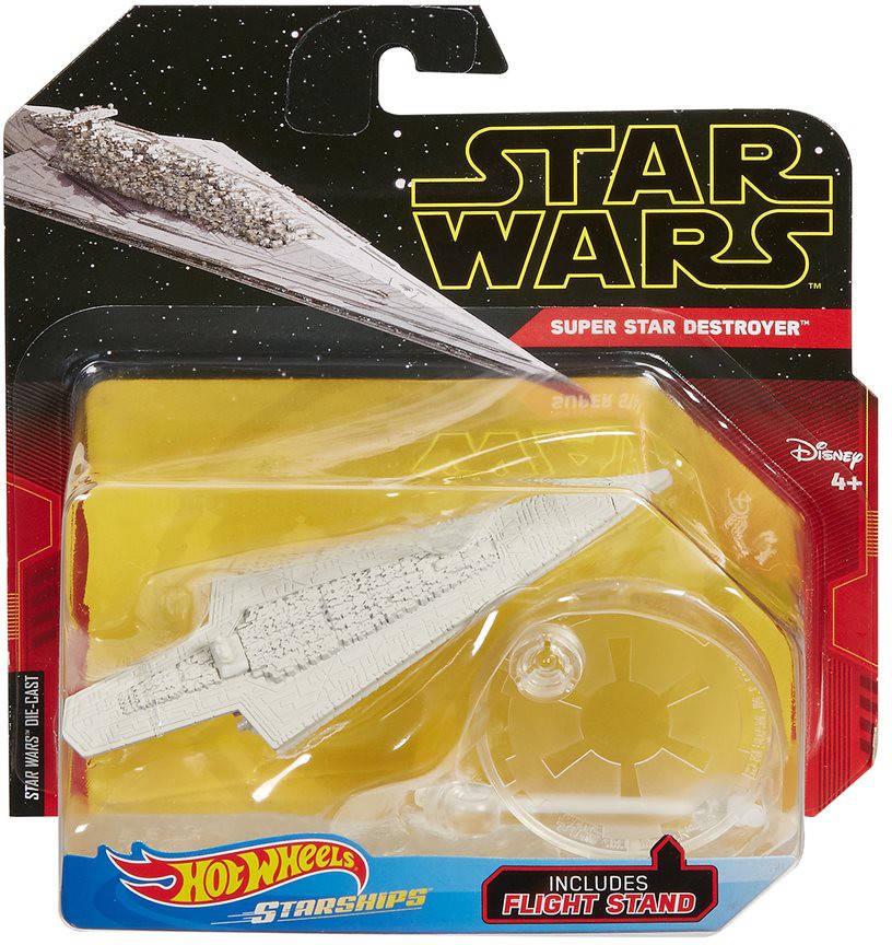 Hot Wheels Star Wars Starships Super Star Destroyer Heromic