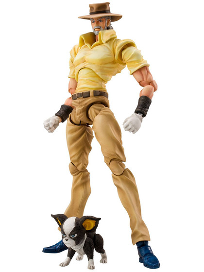 JoJo's Bizarre Adventure - Joseph Joestar & Iggy Super Action Figure