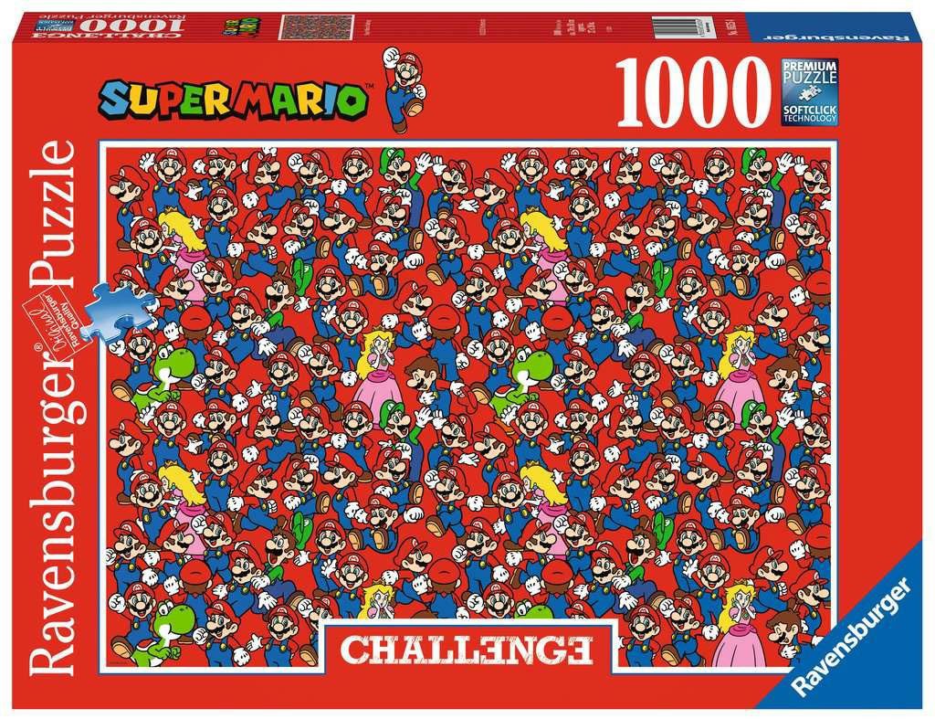 Nintendo Super Mario Bros Challenge Jigsaw Puzzle Heromic