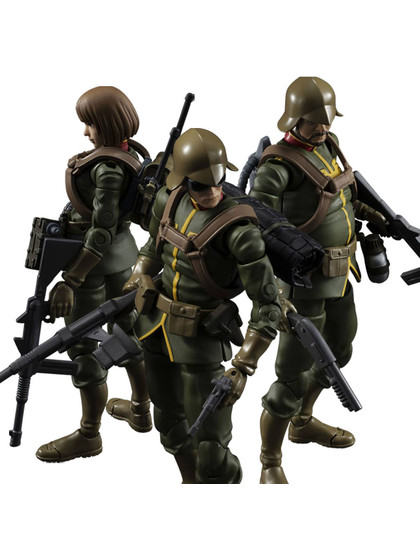 Mobile Suit Gundam - Principality of Zeon Army Soldiers 3-Pack