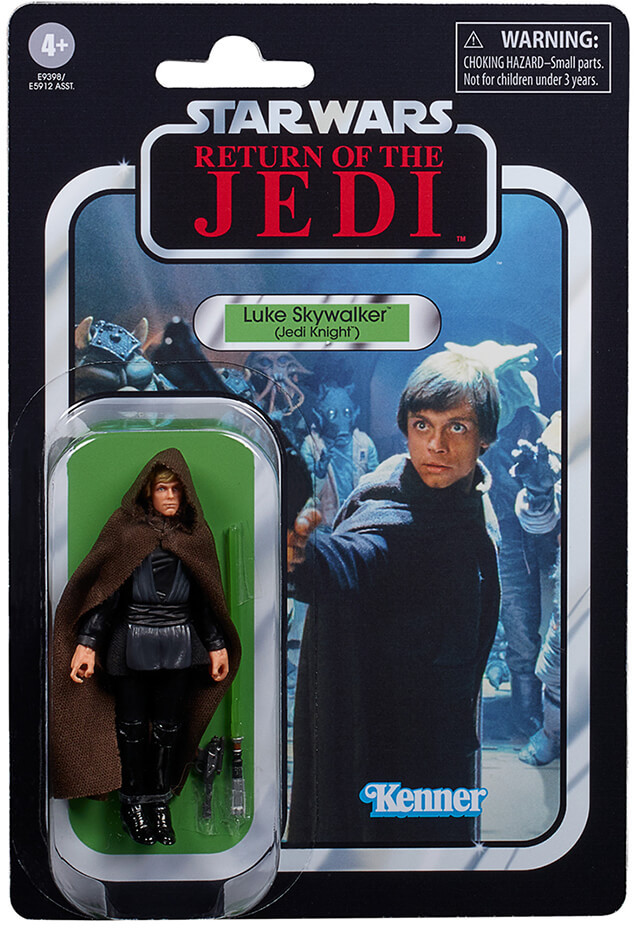 VINTAGE STAR WARS REPRODUCTION WEAPONS LUKE JEDI KNIGHT GUN GREY FOR ACTION FIG 