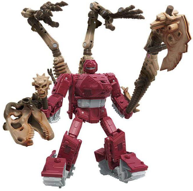 Transformers Kingdom War for Cybertron Paleotrex Deluxe Class Heromic