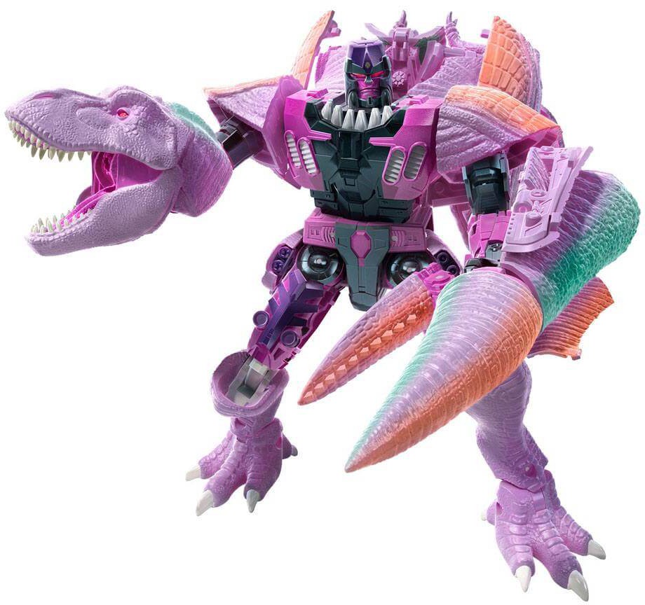 Transformers Kingdom War for Cybertron Megatron (Beast) Leader Class