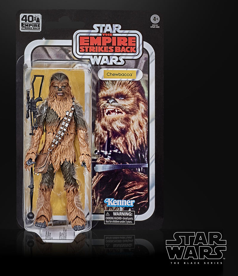 Hasbro Collectibles Kenner Star Wars 40th Anniversary Chewbacca Empire Strikes 
