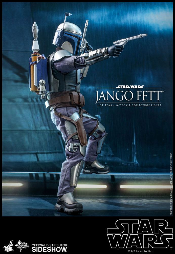 Hasbro Star Wars Jango Fett with Poncho Action Figure for sale online 