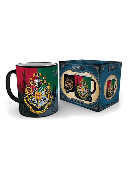 Harry Potter - Hogwarts Crest Color Heat Change Mug
