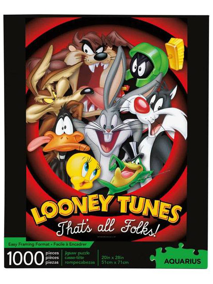 Looney Tunes - That's all folks! Jigsaw Puzzle (1000 pieces)