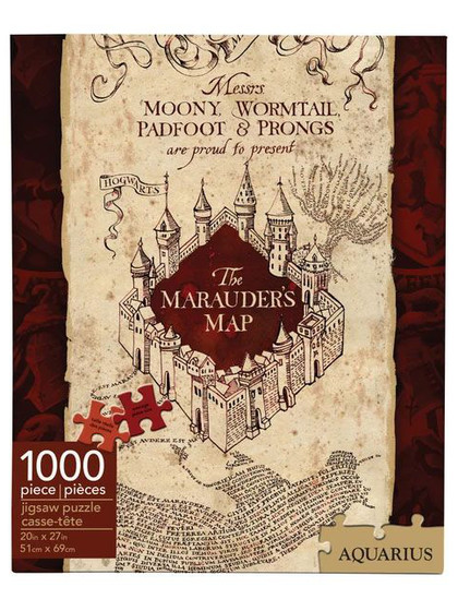 Harry Potter - Marauders Map Jigsaw Puzzle (1000 pieces)