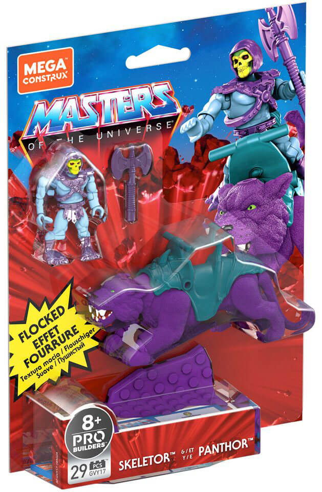 Mattel Mega Construx Masters of the Universe Skeletor and Panthor GVY17 for sale online 