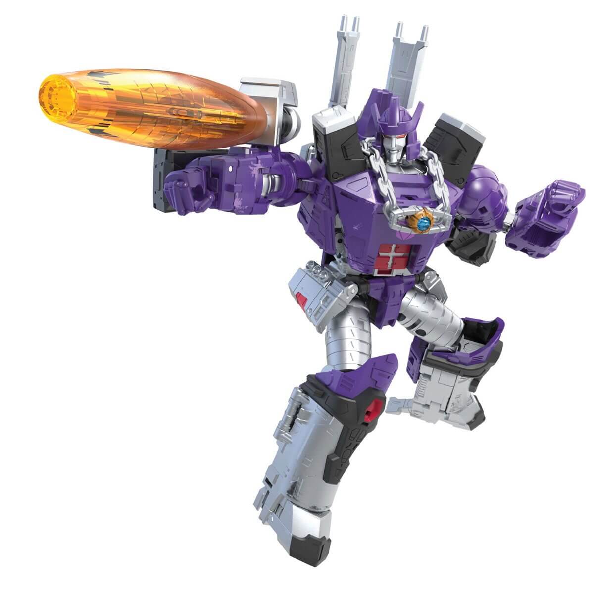Transformers Kingdom War for Cybertron Galvatron Leader Class Heromic