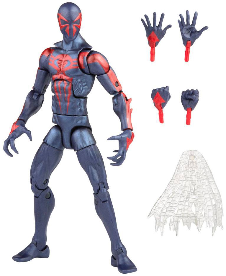 Marvel Legends Infinite Series Pizza Spiderman & Spiderman 2099 Action Figure 