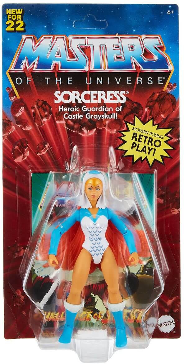 Sorceress Action Figure Masters Of The Universe 