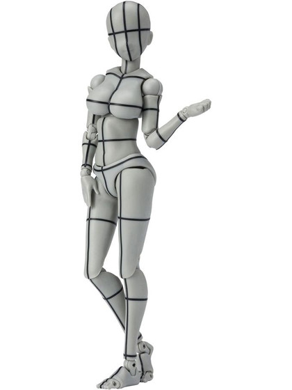 Body Chan Kentaro Yabuki Wireframe Gray Color Version