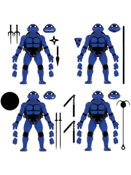 Turtles - Midnight Turtles SDCC Exclusive 4-Pack - BST AXN