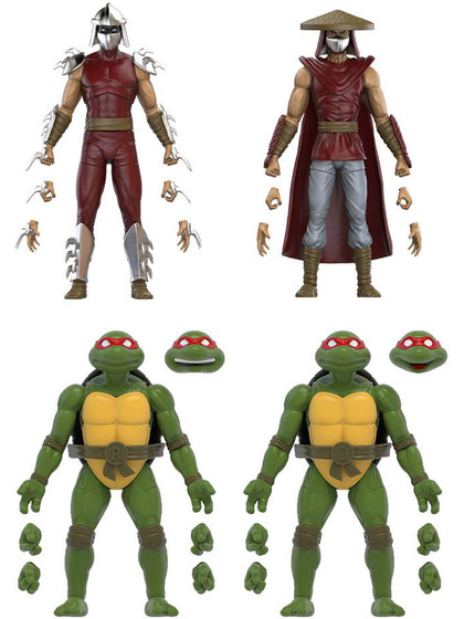 Turtles - Mirage Comics Shredder & Turtles Exclusive 4-Pack - BST AXN