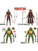 Turtles - Mirage Comics Shredder & Turtles Exclusive 4-Pack - BST AXN