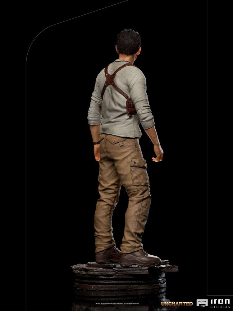 Uncharted The Movie Nathan Drake Art Scale Statue Heromic