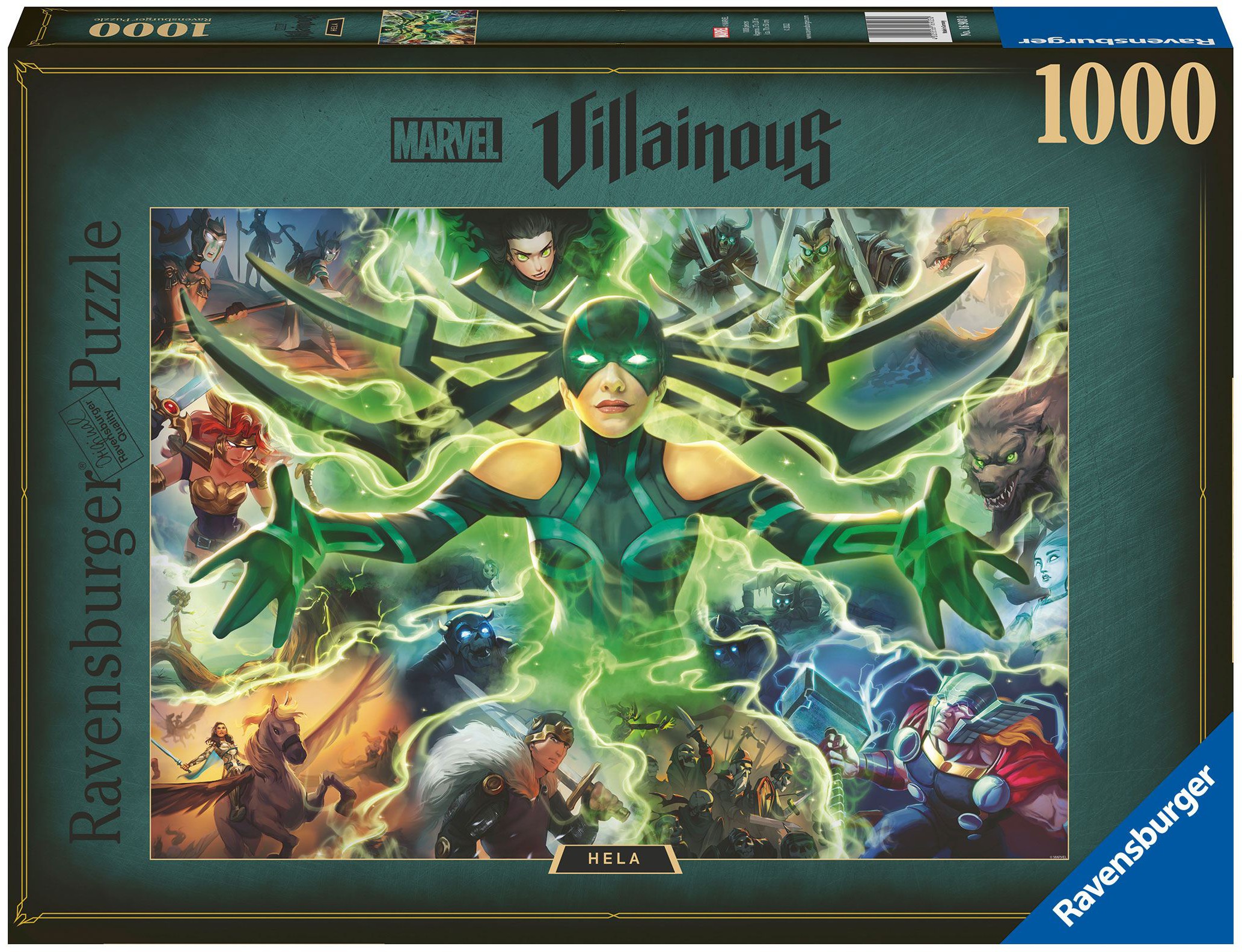 Marvel Villainous - Hela Jigsaw Puzzle (1000 pieces) - Heromic