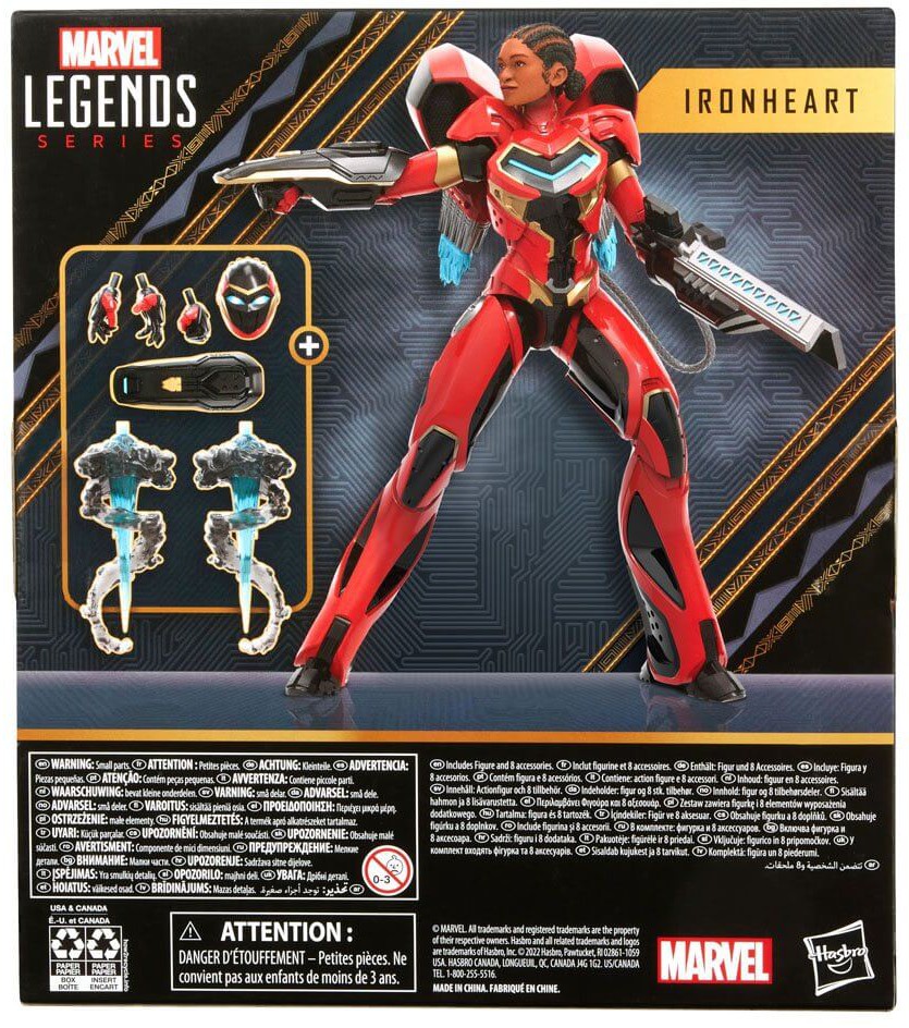 Marvel Legends Ironheart Deluxe Heromic