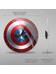 Marvel - Captain America Shield Glossy Väggklocka