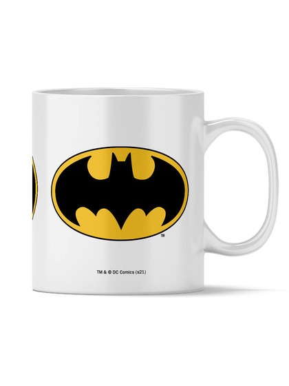 DC Comic - Batman Logo White Mug